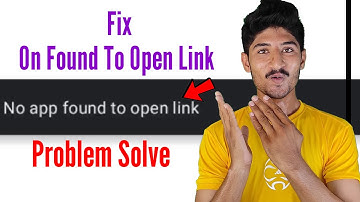 no app found to open link problemgoogle - no app found to open url kaise thik kare