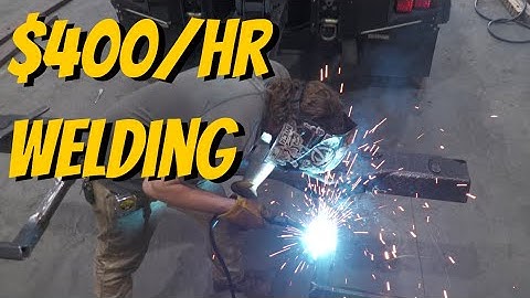 How To Make $400/Hour Welding (REAL JOB)