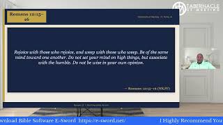 Bible Study Romans Chapter 12