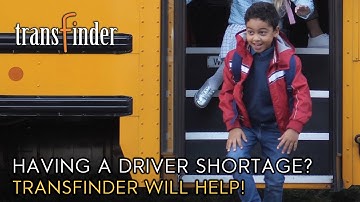 Having a Driver Shortage? Need to find efficiencies? Have ESSER Funds? Transfinder will help you.