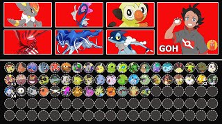 Goh All Pokemon Team (2019-2022) But Shinies