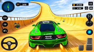 Impossible Mega Ramp Car Stunts! Crazy Ramp Car Stunt Master 3D Gameplay 🚗🔥 #cargame #RacingGames  screenshot 3