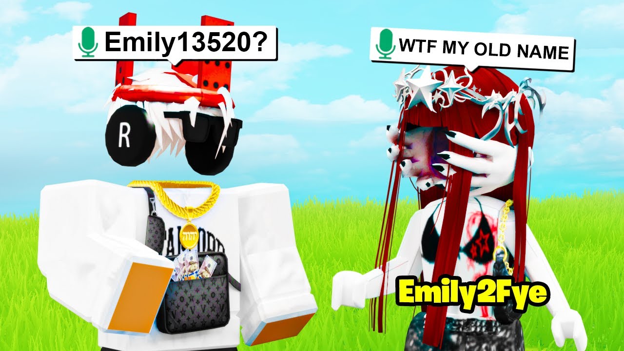 CALLING PEOPLE THEIR OLD ROBLOX NAME IN VOICE CHAT
