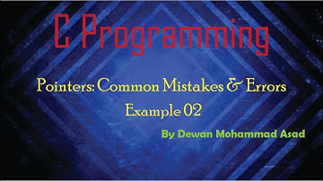 Pointer Example - 2 | CSE 110 - C Programming