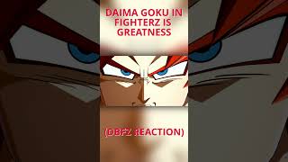 🔥SSJ4 DAIMA GOKU IN DBFZ 🔥#dragonball #dragonballdaima #dragonballfighterz #dragonballz #fighterz