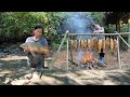 Harvesting a 20-year-old abandoned fish pond - Traditional smoked fish | Đặng Huê