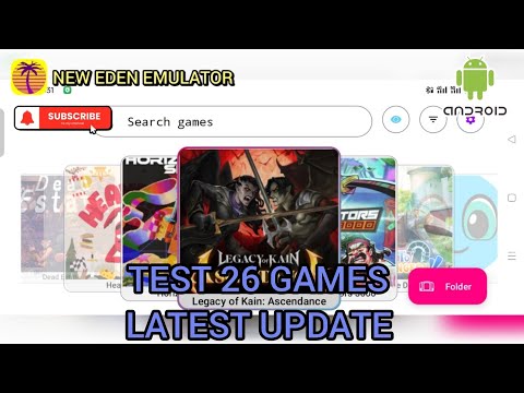 Eden Android | Test 26 Games | Snapdragon 870.