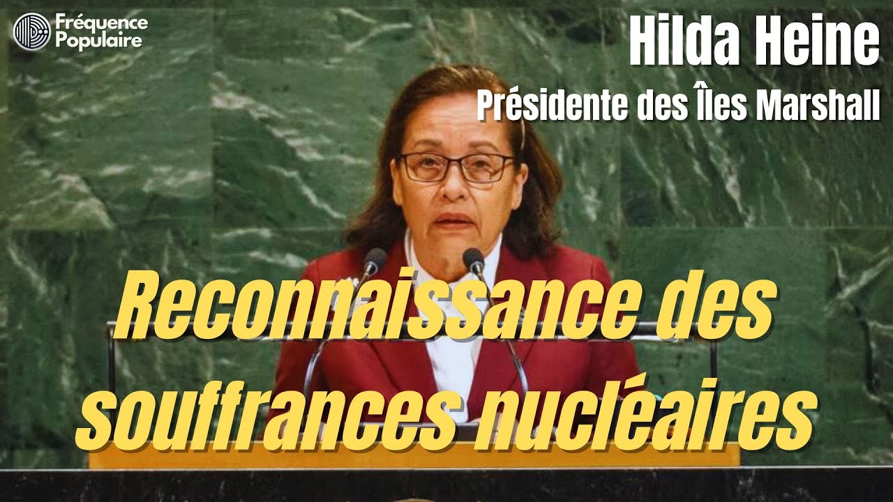 Hilda Heine à l’ONU : « Nos atolls ne disparaîtront pas » – Discours complet 2025