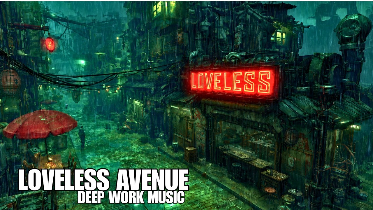 Rainy 3AM · Whisper Avenue · Dark Cyberpunk Lo-Fi for Deep Work