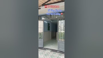 nhà bán giá rẻ đường xe hơi sổ hồng|bds cần giuộc long an #Shorts