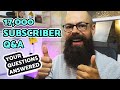 17,000 Subscriber Q&A - Academic and Personal questions!