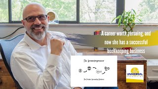 A career worth pursing, and now she has a successful bookkeeping business