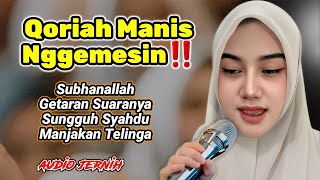 Download Lagu SUMPAH MERINDING BANGET‼️ Qoriah Manis Imut, Suaranya Empuk Mendayu Syahdu MP3