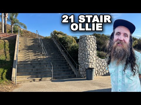 Gareth Stehr 21 Stair Ollie 20 Years Later
