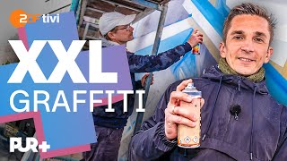 Graffiti: A Pro Sprayer Reveals His Tricks | PUR+