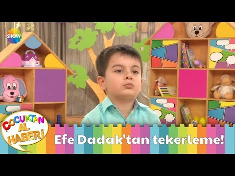 Efe Dadak'tan 'Pireli peynirler' tekerlemesi!