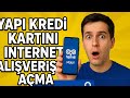 YAPI KREDİ KARTINI İNTERNET ALIŞVERİŞİNE AÇMA (1 DAKİKADA ÇÖZÜM)
