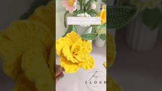 Pattern on web: funincloud.com #handmade #flowers #crochet