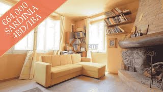 €64K ~ SARDINIA Mountain Village View Home for Sale Italy ~ 4bd/1ba ~ Italian Property Real Estate