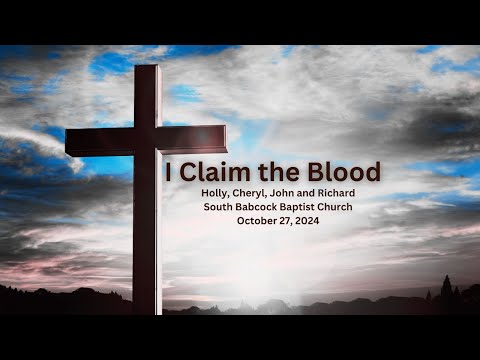 I CLAIM THE BLOOD