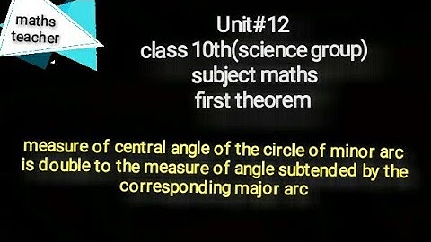 10th class,Unit#12 first theorem science group,maths teacher