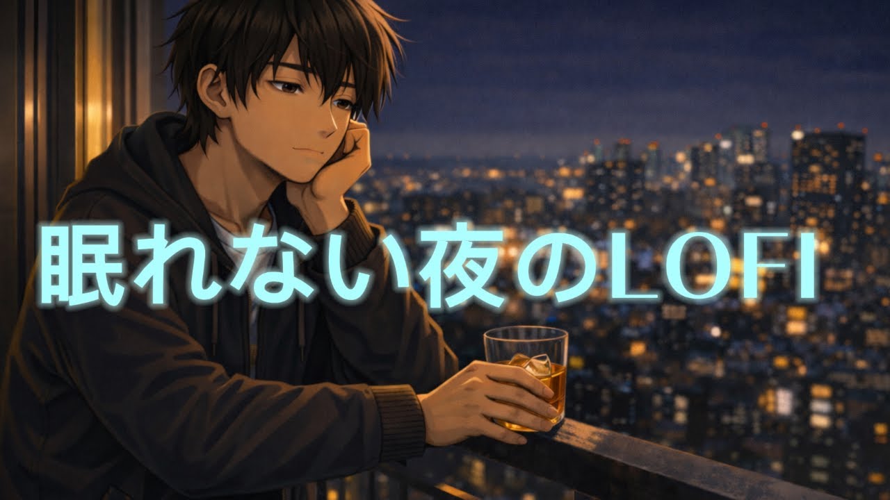 今夜も眠れない人のためのLOFI｜深夜BGM　　（1時間23分）