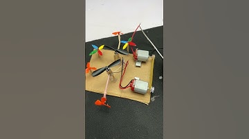 Dc motor power transfer project #dcmotor #tech #project #experiment #science #shorts #diy