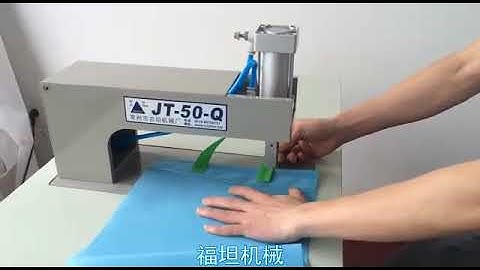 Non woven bag making ,Manual Sealing ,Loop making ,Loop cutting  machine