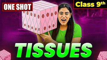 TISSUES IN ONE SHOT ✅ | GIVEAWAY VIDEO 🎁 |Class 9 Science Chapter 6 | NCERT + PYQs | Samridhi Sharma