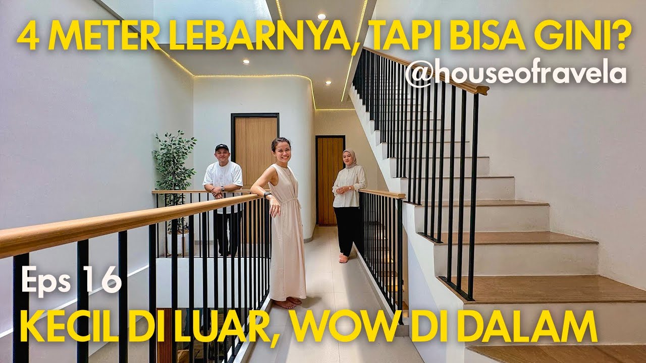 (RUMAH UNIK) Cuma 4 Bulan Jadi! Rumah Mungil Inspirasi Ala Vietnam di Indonesia!!