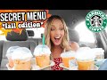 Trying STARBUCKS FALL SECRET MENU  Items 2020