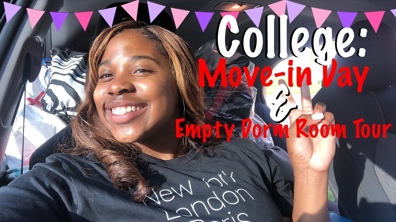 COLLEGE MOVE IN DAY 2019! | Empty  Dorm room tour |Tuskegee University