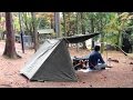 #24「パップテントを張ってみた」昭和の森キャンプ場