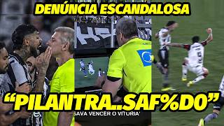 “PILANTRA.. VOCÊ É SAF%D0..” A DENÚNCIA GRAVE QUE FEZ O PAU QUEBRAR ENTRE DARONCO E BOTAFOGUENSE