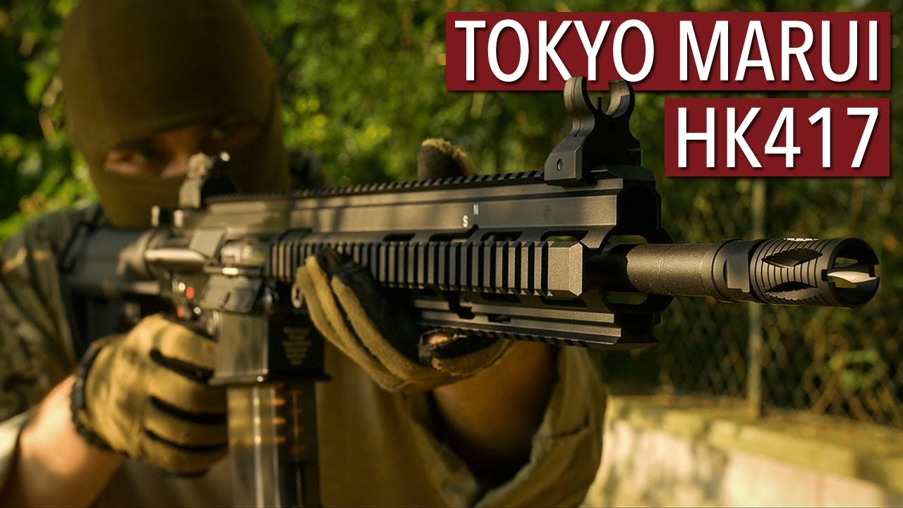 Tokyo Marui 🇯🇵 H\u0026K 417 Early Variant Recoil Shock Next Gen, image size:1280x720