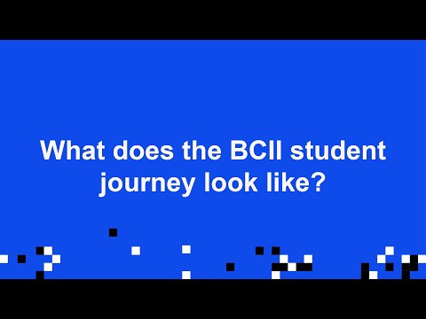 What does the BCII student journey look like