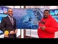 Big Narstie does weather update on Good Morning Britain