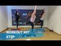 Workout mit step  35min  fettverbrennung  cardio  medifit wolfhagen