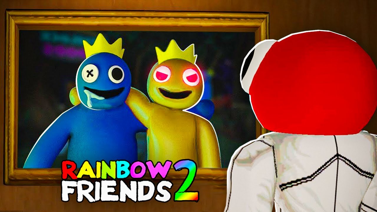 😱 Tentando Zerar o RAINBOW FRIENDS Capítulo 2 do Roblox 