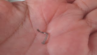 why does my nose piercing keep falling out