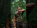 I Got Lost in the Amazon Jungle and Built a Secret Underground Home Inside a Tree 🌿 #viral