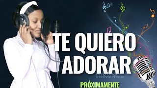 Una canción muy profunda Espera éste segundo sencillo( te quiero adorar) Anabel en el estudio👉 🎙