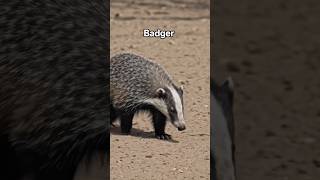 Badger | Lifespan 7 years #animalknowledge #wildlife