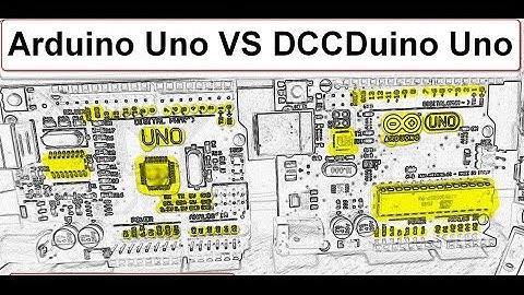 Пару слов о Arduino. Сравнение Arduino Uno R3 и его китайского клона DCCduino
