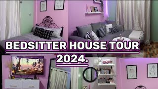 Bedsitter house tour/Studio apartment 2024💞💕