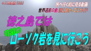 世界遺産の島【徳之島】で奇岩が集まった穴場の観光名所「ムシロ瀬」でこれ見ないといったことにならない岩！