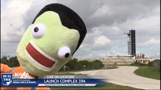 Falcon Heavy Launchpad IRL Tour - SpaceX SLC 39A Cape Canaveral @KSpaceAcademy