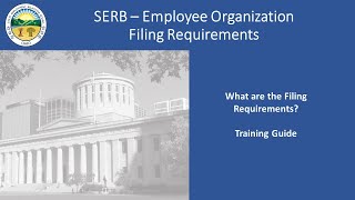 Employee Organizations: Filing Requirements