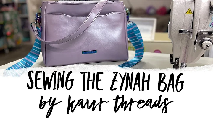 Sewing the Zynah Bag by Kaur Threads! So Unique!