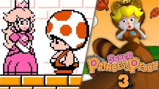 Super Princess Peach 3 (Princess Daisy Plays Mods) Gameplay (#1) [Super Mario Bros 3 - NES]